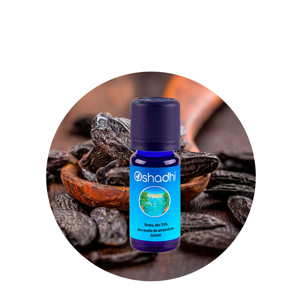 tonka-bonita Aceite Esencial absoluto de Tonka 33% (en av almendra dulce) - Imagen 1
